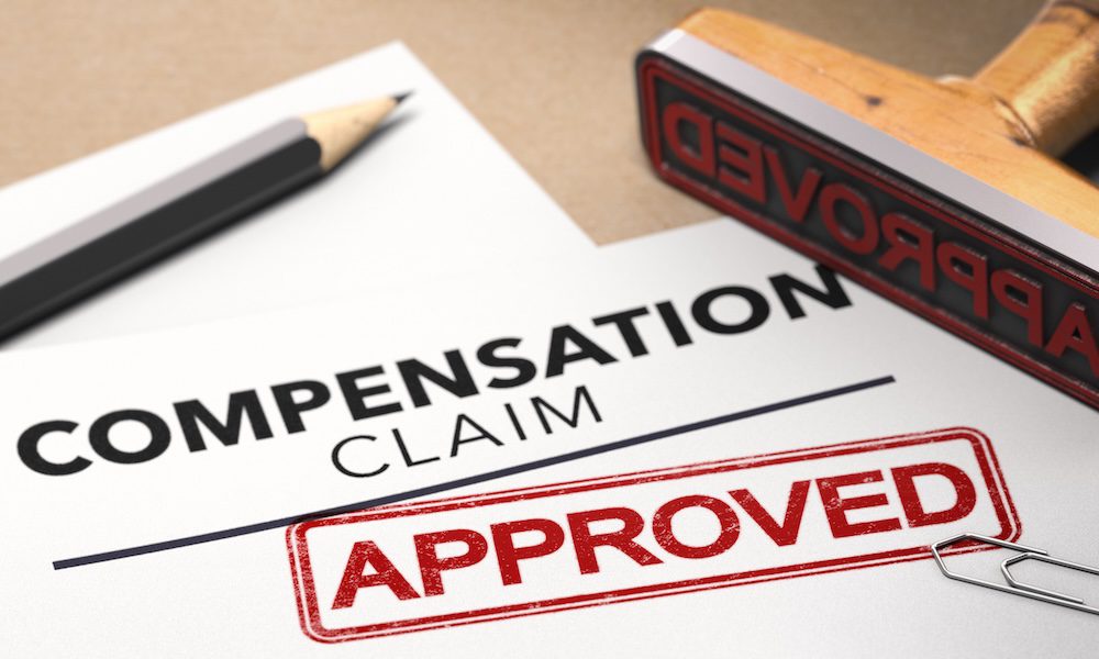 How to Minimize Workers' Comp Claims in Social Services Organizations - Compensation Claim with an Approved stamp